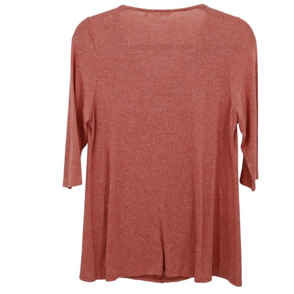 Soft Surroundings Top Womens XL Rust Casual Layering Weekend Boho Cottagecore - Picture 3 of 15